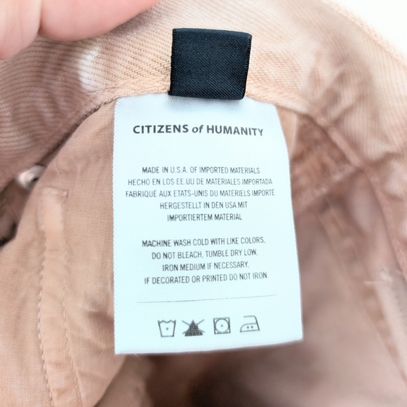 Citizens Of Humanity Women's Jolene High Rise Vintage Inspired Peach Jeans Sz29 - Picture 13 of 16